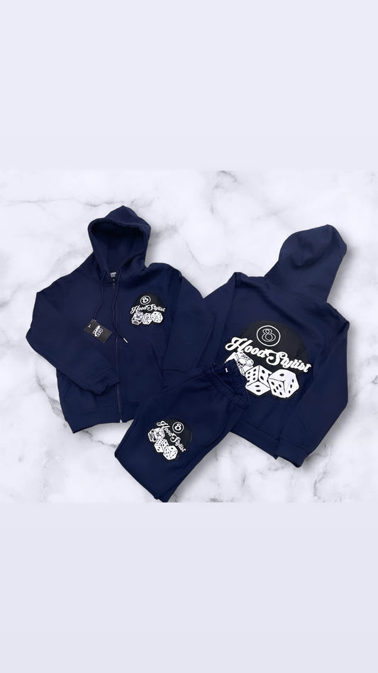 Navy Blue Paiders Tracksuit