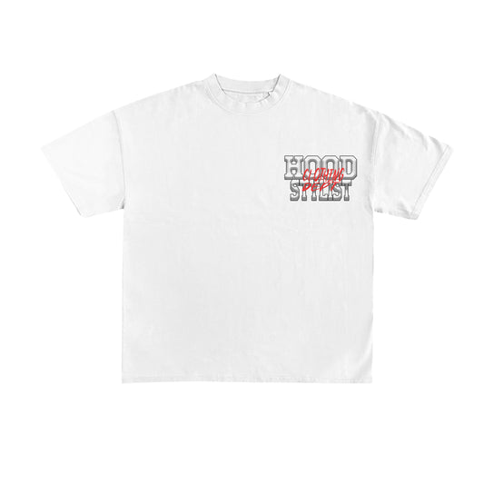 White Members Only T-shirt